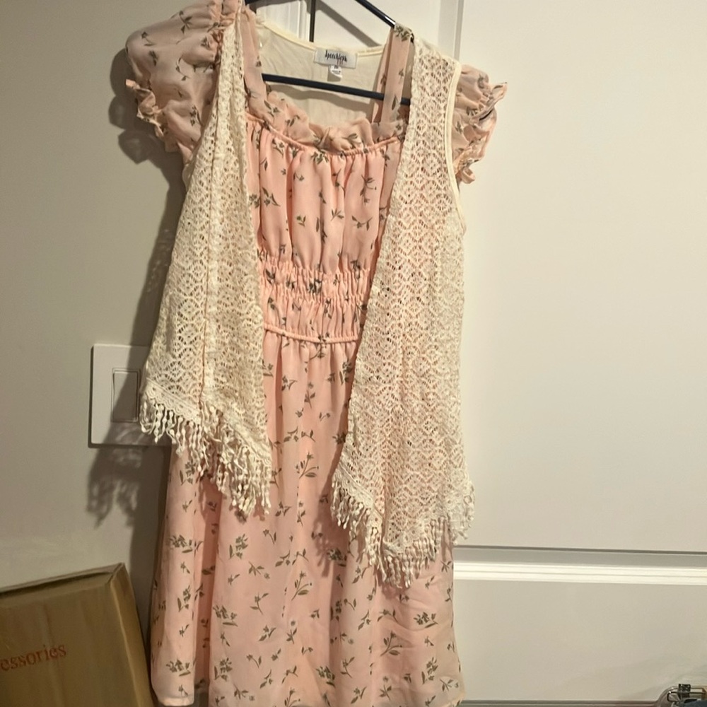 Speechless Kids - Flower Dress with Coverup